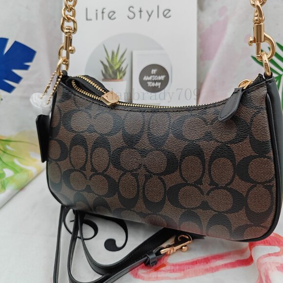 Coach Teri shoulder bag black - Picture 6 of 12